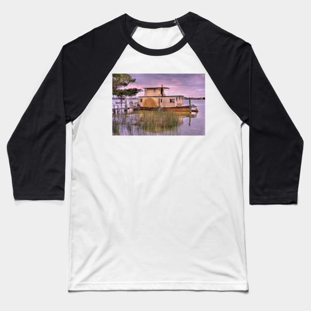 P.S William Randell - Lake Alexandrina, South Australia Baseball T-Shirt by Mark Richards
